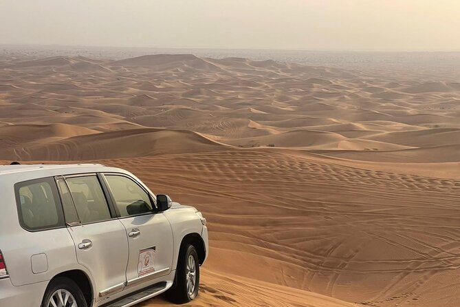 Desert safari adventure with BBQ dinner - Lahbab photo stop: quick scenery before the action