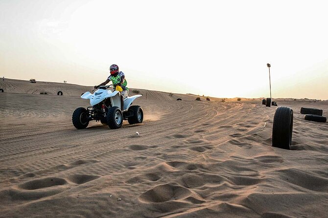 Desert Safari, City Tour & Dhow Cruise in Marina Enjoy In Dubai - Day 2 desert safari camp: dune bashing plus shisha BBQ at sunset