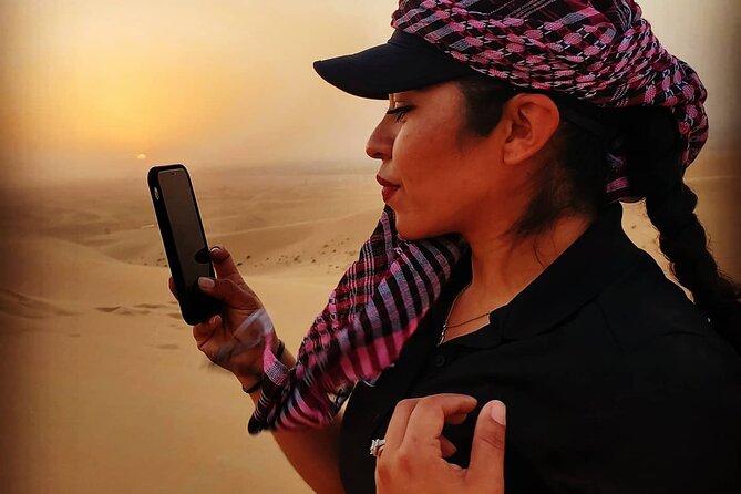 Desert Safari Dubai (VIP Package ) - Watching Sunset from the Desert, Then Rolling Into Dinner