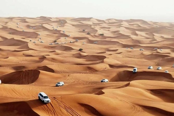 Desert Safari Dubai - The dune drive: tire pressure prep and 45-minute thrill time