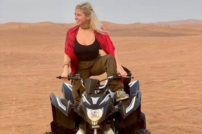 Desert Safari Quad Bike Activity with Dinner in Dubai - Dubai quad biking and VIP BBQ: how the day really flows