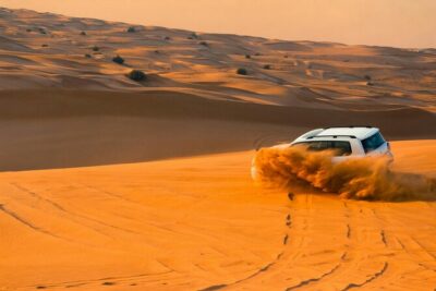 Desert Safari with Camel Riding and BBQ Dinner