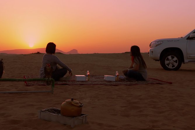 Desert Safari with Entertainment & BBQ Dinner-Heritage Camp - Photo Opportunities and Sunset Timing Before the Drive Back