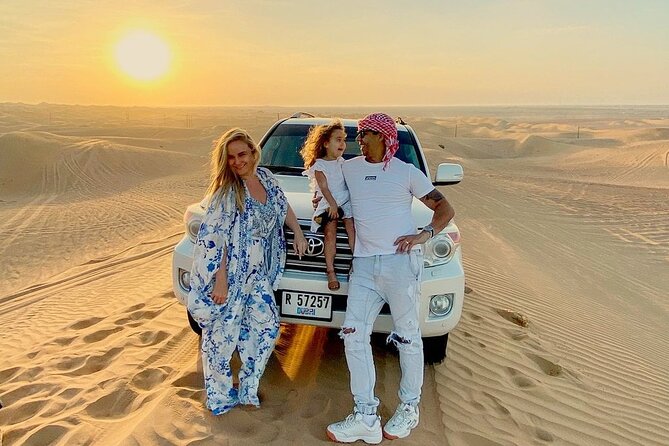 Desert Safari with Quad Bike, 4x4 Dune Bashing and Camel Ride - Al Awir Camp: Arabian Coffee, Henna, Falcon Photos, and Shisha