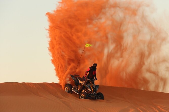 Desert Safari with Quad Bike Ride in Red Dunes - Stop 1: Lahbab Red Dunes Quad Bike Ride (Self Driving Included)