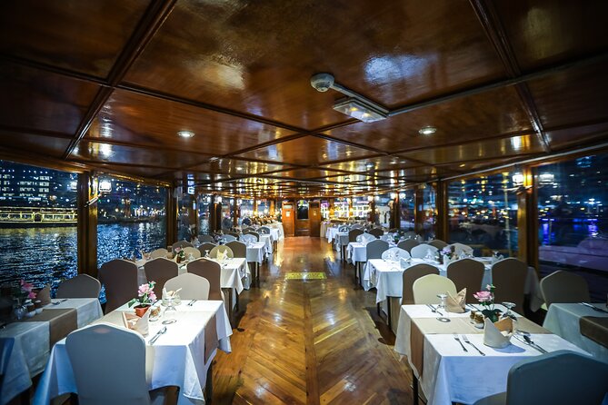Dinner Cruise in Dubai Marina onboard Alexandra Dhow - Where you meet, how check-in works, and where to sit