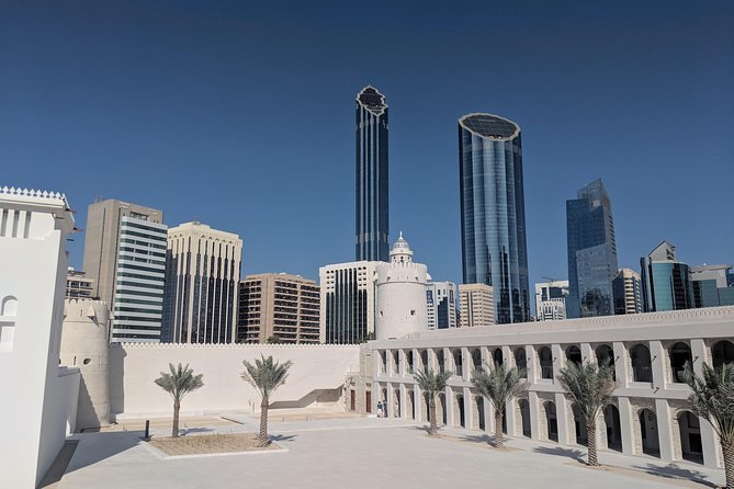 Downtown Walking tour with Emirati local - 5 pm Downtown Abu Dhabi, where the city slows down