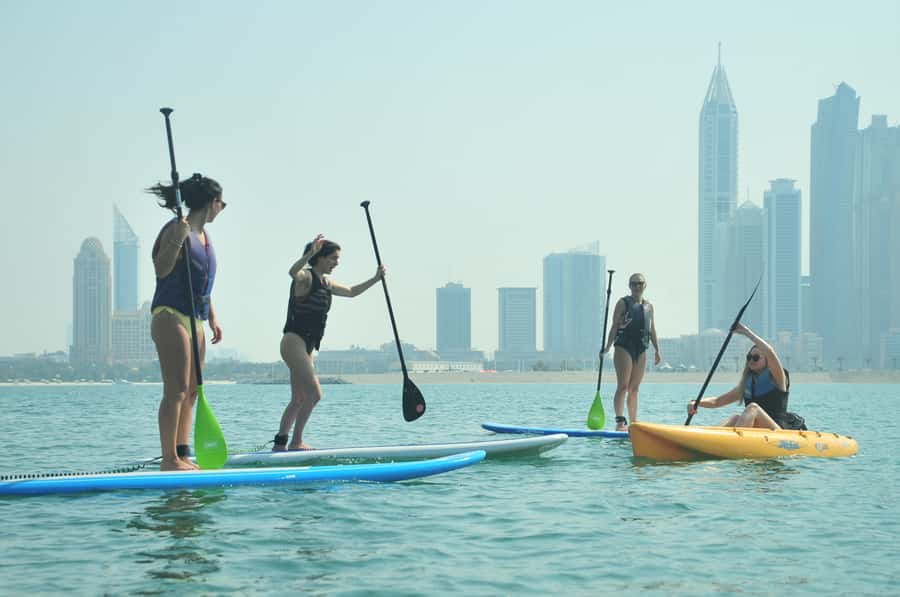 Dubai: 1-hour Kayaking or Stand Up Paddle at Dukes The Palm - How the 1-Hour Session Works on Dubai Water
