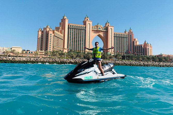 Dubai 1h Jet Ski, Burj Al Arab, Atlantis, Ice Cream, Photo, Video - How riding works: solo, passenger, and switching drivers