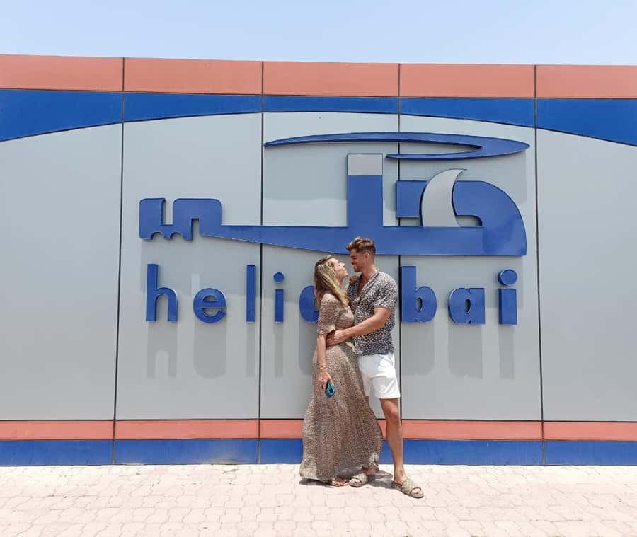 Dubai: 22-Minute Helicopter Flight - Palm Jumeirah and Atlantis: the aerial geometry payoff