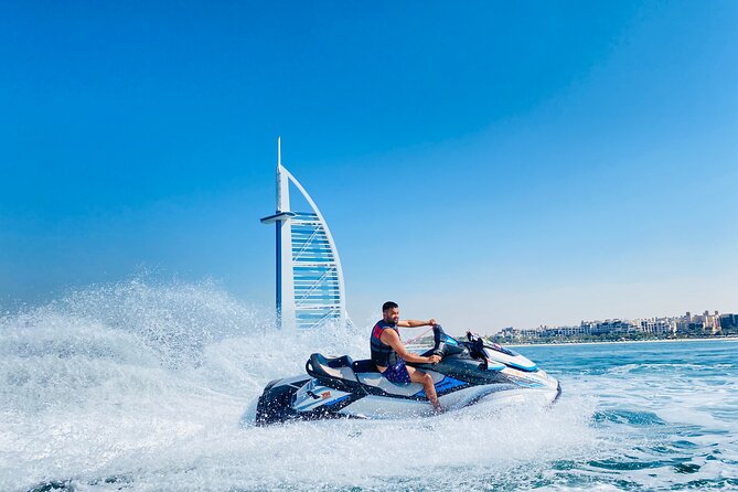 Dubai: 30min Jet Ski: Burj Al Arab w Pics, Videos, free Ice Cream - Ice cream at Lumiere Cafe: the perfect finish after salt water