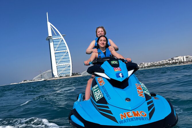 Dubai: 30min Jet Ski: Burj Al Arab w Pics, Videos, free Ice Cream - Who this Burj Al Arab jet ski ride suits best