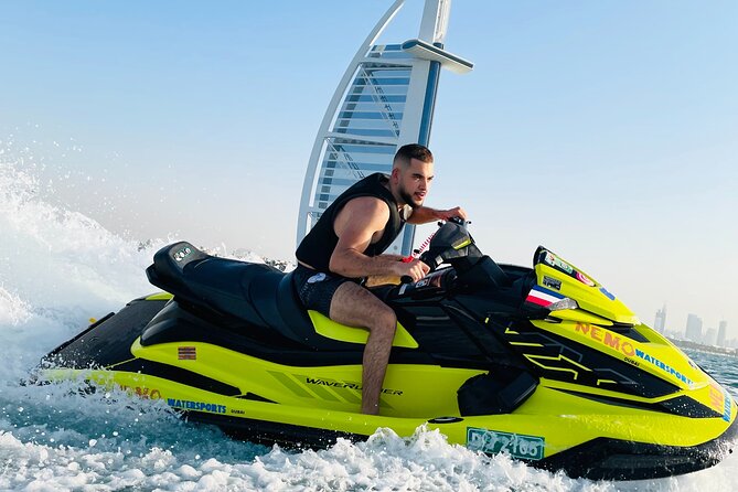 Dubai: 30min Jet Ski: Burj Al Arab w Pics, Videos, free Ice Cream - The 30-minute ride: what you’ll feel, and how instructors set the pace