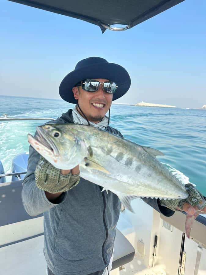 Dubai: 4-Hour Private Deep Sea/Trolling Fishing Trip - The boat: a 28-foot Beneteau that keeps things comfortable