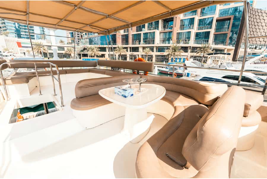 Dubai: 58-Feet Yacht Sea Trip - Price and value: $626 per group, how to judge the deal
