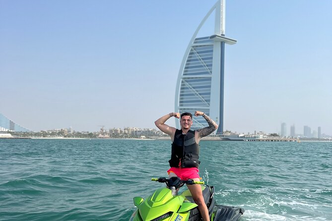 Dubai: 60Min Jet Ski To Burj Al Arab, Atlantis The Palm - Flyboarding at Jumeirah Beach, 30 Minutes of Hydroflight