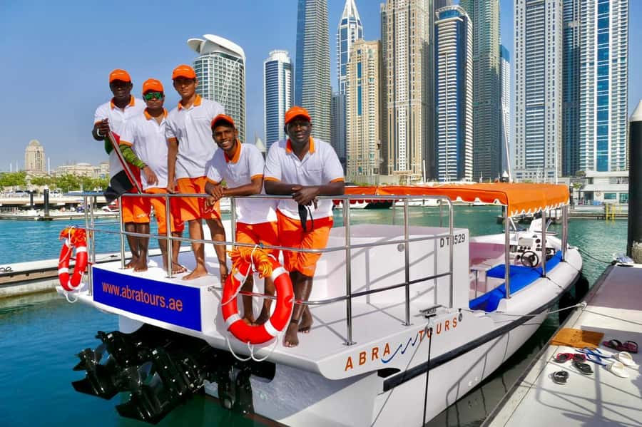 Dubai: Abra Boat Tour in Atlantis, Palm, Ain Dubai & Marina - Onboard comfort: the washroom, shower, and the “small stuff” you’ll feel