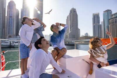 Abra Boat Tour in Dubai Marina, Ain Dubai, JBR
