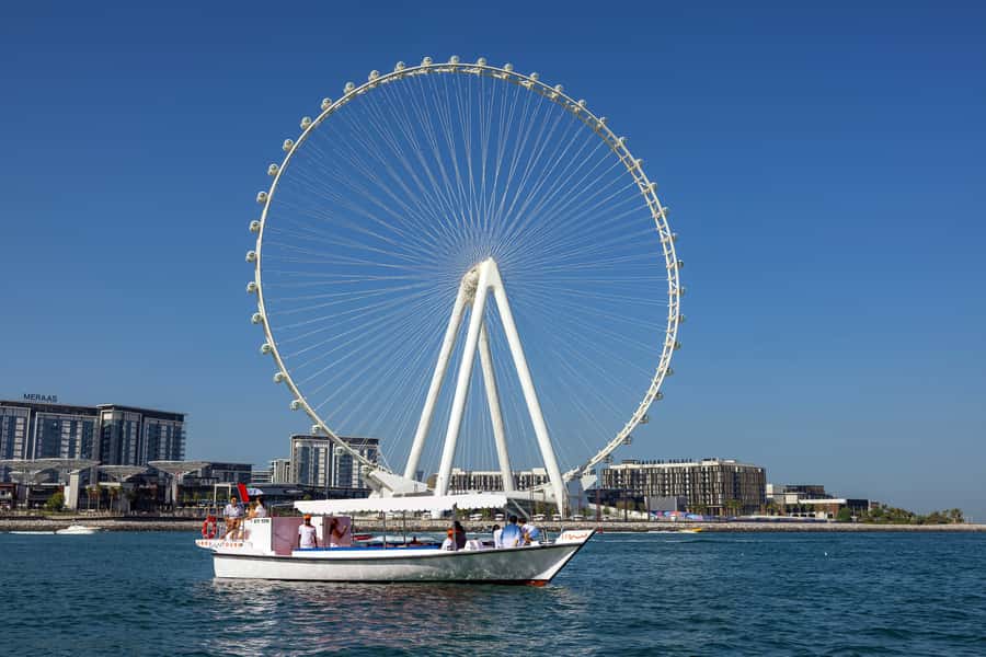 Dubai: Abra Boat Tour in Dubai Marina, Ain Dubai, JBR - Price and value: is $23 for a 1-hour Abra cruise a good deal?