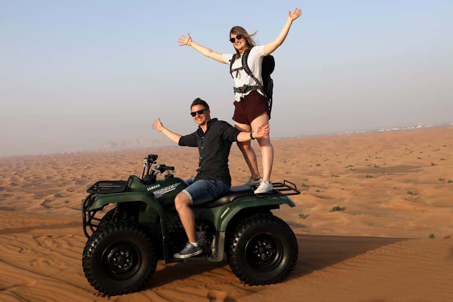 Dubai: Adventure Quad Bike Safari, Camel Ride & Refreshment - What Makes the Guides Matter Here (Sheikh Nadeem, Tahir, Shanif and More)