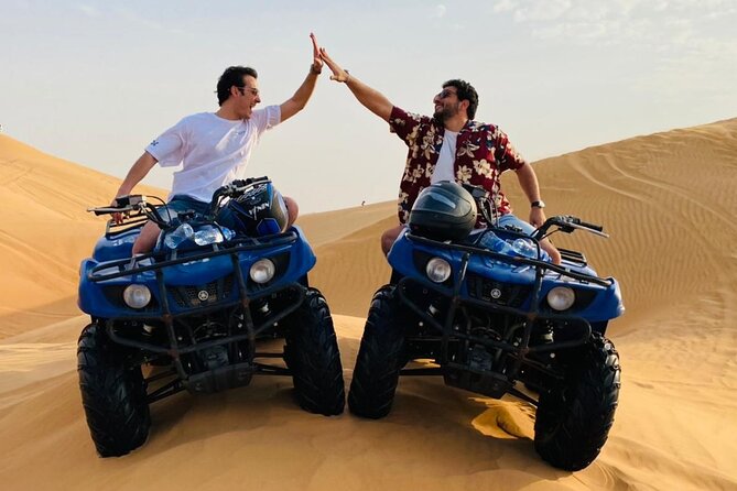 Dubai: Adventure Quad Bike Safari, Camel Ride & Refreshments - The AC tent and refreshments: where you cool down
