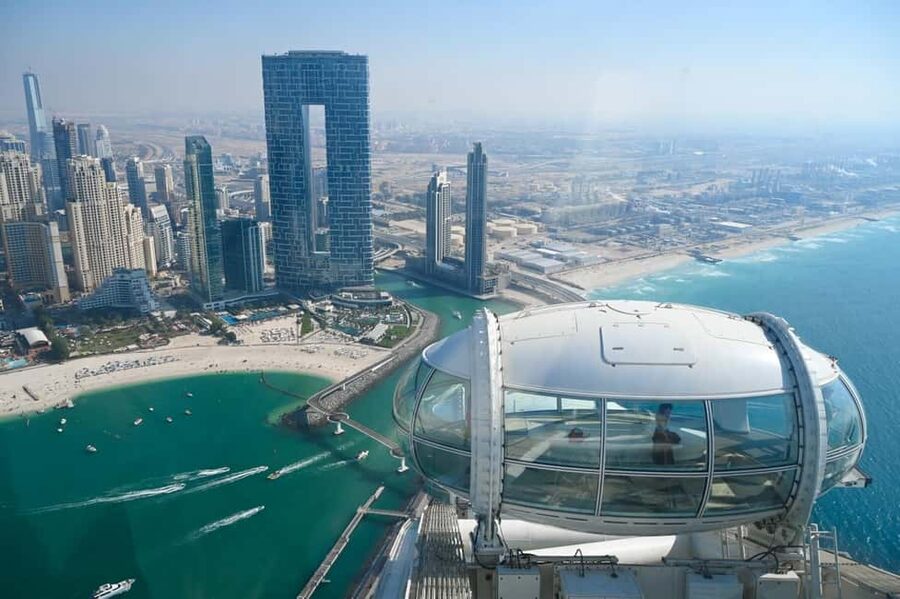 Dubai: Ain Dubai Wheel, Blue Mosque & Half-Day Guided Tour - Hotel pickup, WhatsApp coordination, and the small rules that matter