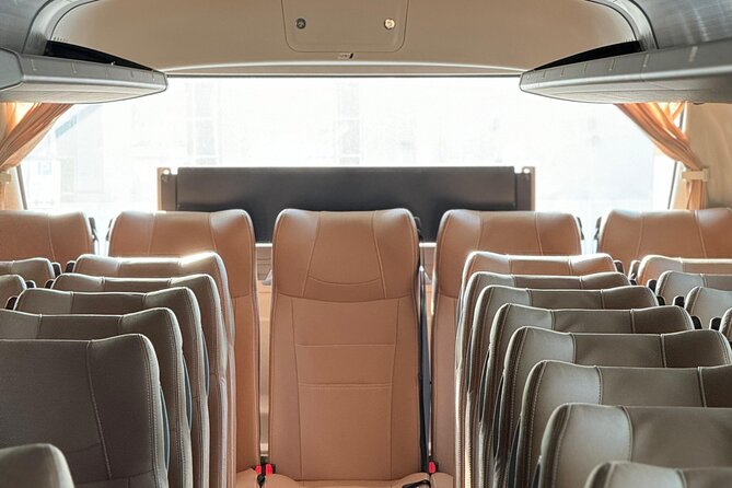 Dubai Airport to private Tours and Transfer by van, coach and bus - Price and value for $200.98 per group up to 15