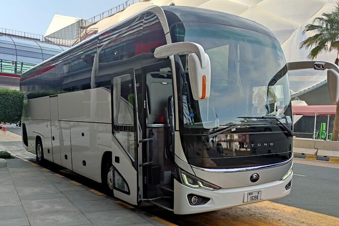 Dubai Airport to private Tours and Transfer by van, coach and bus - Choosing the right vehicle, van, coach, or bus for your group size