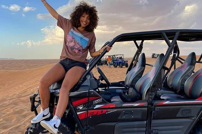Dubai: All Inclusive Desert Safari with ATV, Camel, Horse ride, Vip & more - Lahbab Desert Stop: Quad Bikes, Photos, and Real Dune Bash Energy