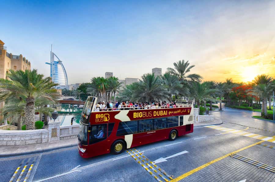Dubai: Big Bus Panoramic Night Tour & Optional Dinner Cruise - Price and time: is $46 good value for Dubai?