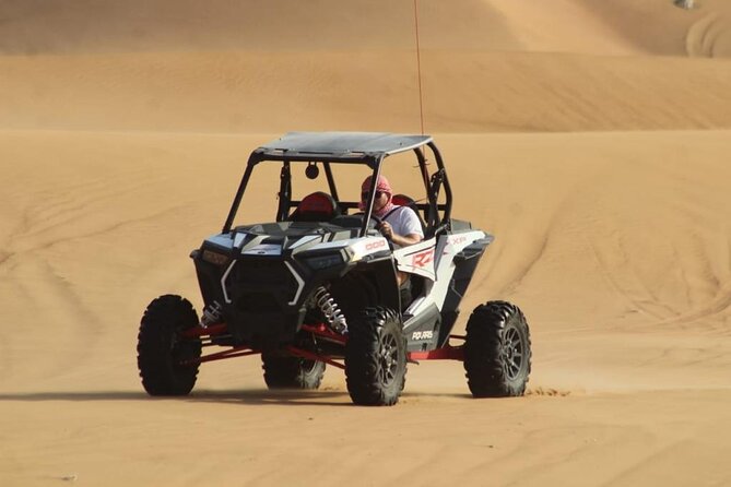 Dubai Buggy Tour in red sands and Desert Safari - Getting to the buggy center: Business Bay to Lahbab