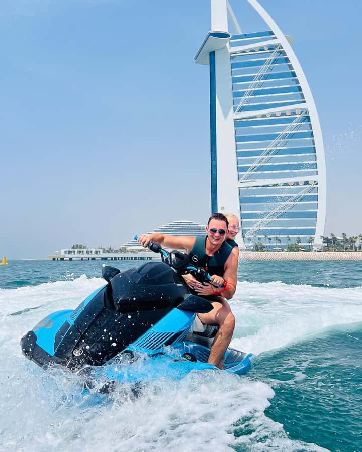 Dubai: Burj Al Arab Jetski Tour - Jetski Time: From Clear Water to Skyline Views