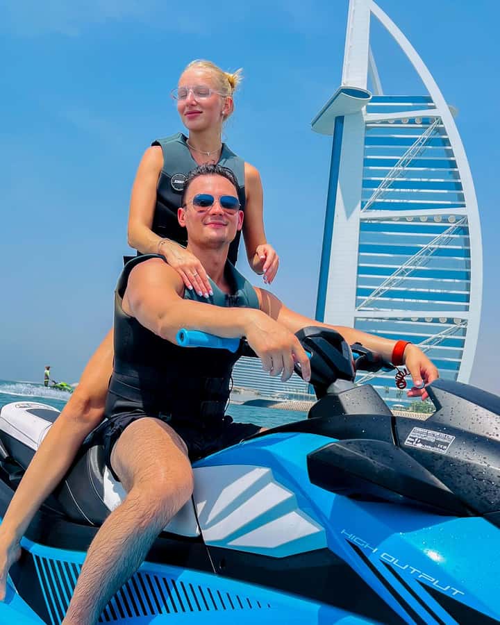 Dubai: Burj Al Arab Jetski Tour - Jumeirah Beach Residence, Wave Handling, and Best-Use Stops