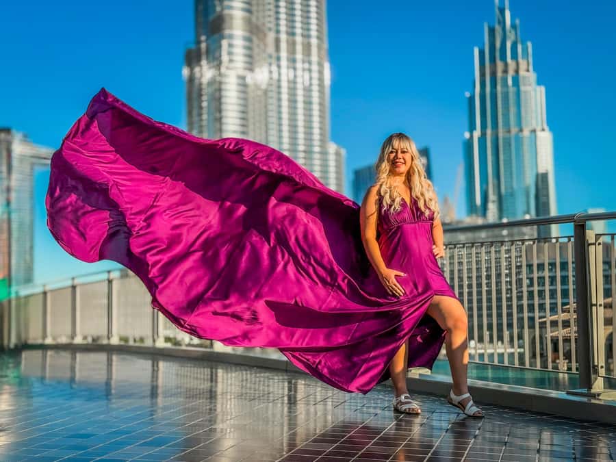 Dubai: Burj Khalifa Flying Dress Videography Shoot - Who this flying dress Burj Khalifa shoot is best for