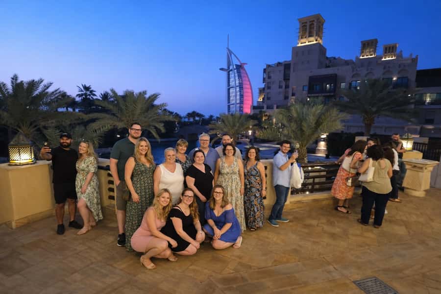 Dubai by Night with Burj Khalifa Entrance Ticket - Palm Jumeirah, Atlantis views, and the manmade island wow