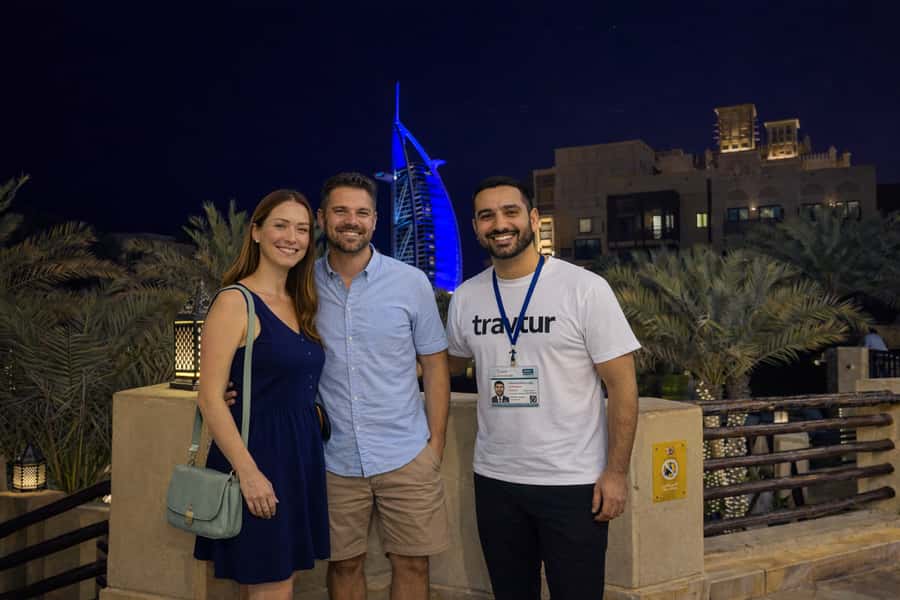 Dubai by Night with Burj Khalifa Entrance Ticket - Pickup, small group size, and the guide factor