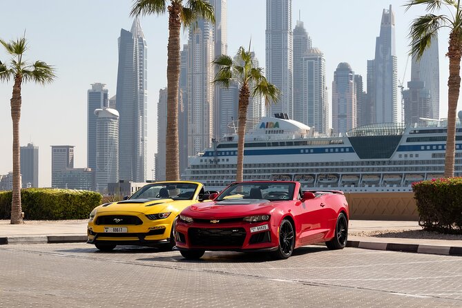 Dubai Cabrio Tour: Guided Tour of Top Sights in a Convertible Car - Dubai Marina: yachts, skyscrapers, and the feeling of a city within a city