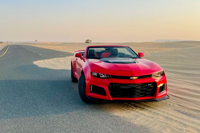 Dubai Cabrio Tour: Guided Tour of Top Sights in a Convertible Car - Burj Khalifa area plus the Dubai Fountain bonus for evening tours
