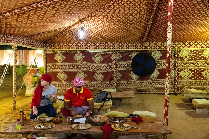 Dubai Camel Desert Safari, Traditional Meal & Heritage Activities - The 4-course Emirati dinner under the stars