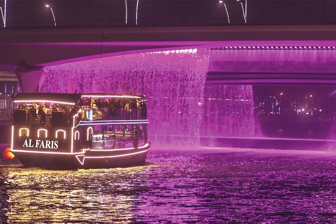 Dubai Canal Dinner Cruise with La Perle Show Tickets Combo - Comfort and seating: upper deck photos versus air-conditioned calm