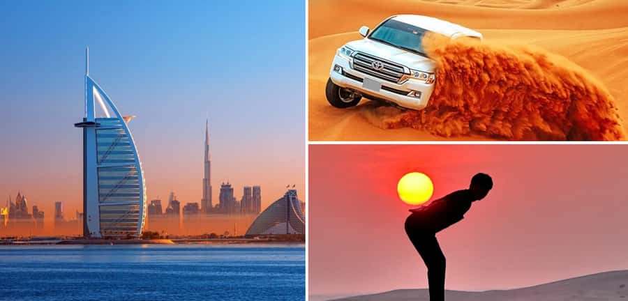 Dubai City Tour and Desert Safari Full-Day Combo - Morning city tour, souks to Dubai Frame without the guesswork