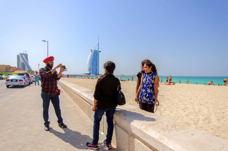 Dubai Cityscape and Desert Safari Full-Day Tour - Dubai Creek, Jumeirah Mosque, and Burj Khalifa, without the usual guessing game