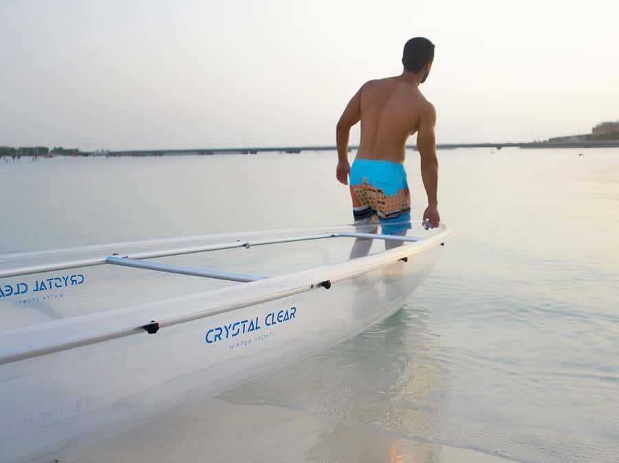 Dubai: Clear Kayaking Experience with Burj Khalifa View - Crystal Clear Watersports Check-In Near Fishing Harbor Gate
