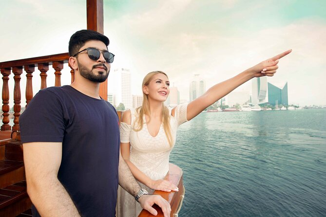 Dubai Creek Dhow Sightseeing Cruise - The Old Dubai Part, Al Seef Views, and That Chilled Soft-Drink Break