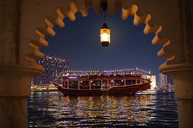 Dubai Creek Luxury Dhow Dinner Cruise with Optional Transfer - Al Seef Street and the 8:30 pm timing: plan your evening