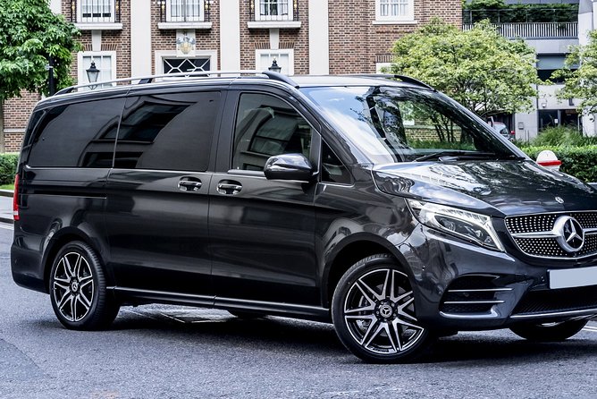 Dubai Cruise Port Transfer Service - The Luxury Van Details: Disinfection, Sanitizer, Bottled Water