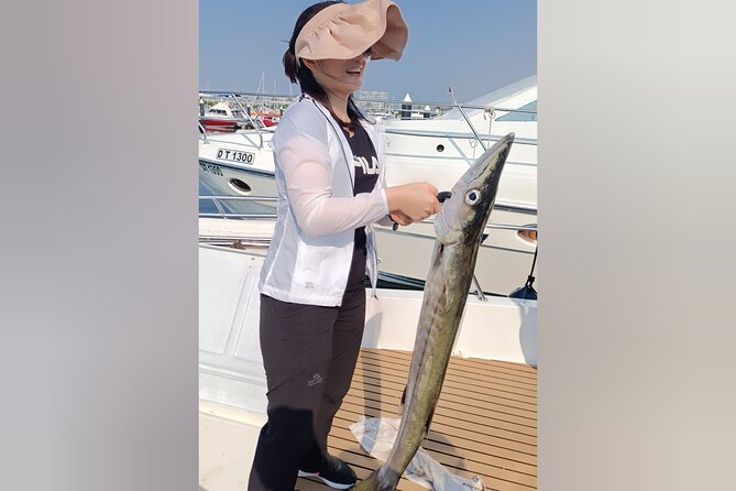 Dubai Deep Sea Fishing 4 hours + BBQ of Catch - The boat setup in Dubai, 36 feet that keeps your day comfortable