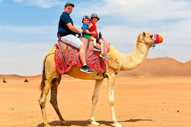Dubai: Desert Camel Ride with Live Shows & BBQ Buffet Dinner - What makes this desert camel and dinner evening feel special