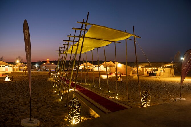 Dubai Desert Camp Dinner with BBQ, Dinner, Camel Ride & Shows - Vendors, Add-Ons, and Staying Smart With Your Wallet