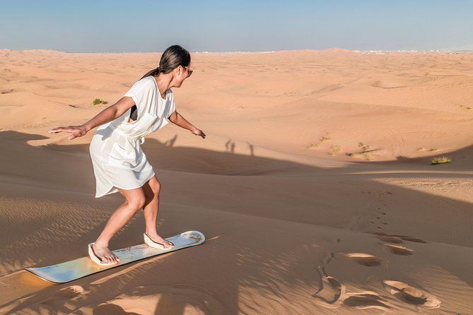Dubai Desert Discovery: Red Dunes Safari, Sandboard & Camel Ride - Lahbab Red Dunes: the main reason this works